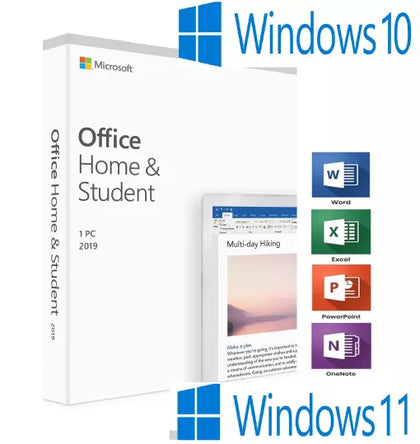 MICROSOFT OFFICE 2019 HOME & STUDENT FOR WINDOWS LIFETIME LICENSE